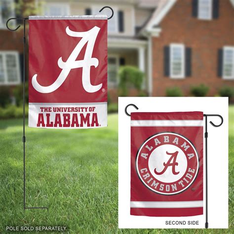 alabama crimson tide garden flag|university of alabama flag 3x5.